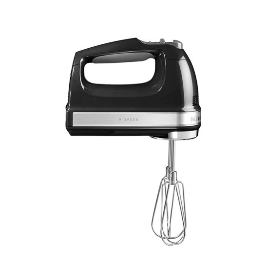 KitchenAid - 85 W-os - Onyx Black - 9 sebességes kézi mixer