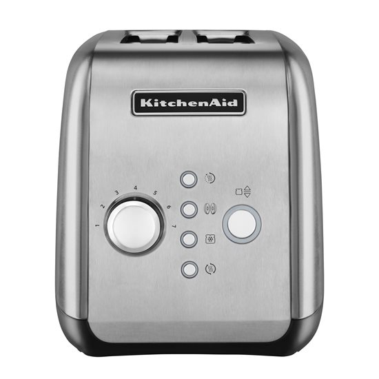 KitchenAid - 1100W-os - Stainless Steel- 2 szeletes kenyérpirító