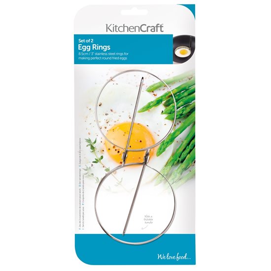 Kitchen Craft 2 darabos  8.5cm-es tojásforma készlet