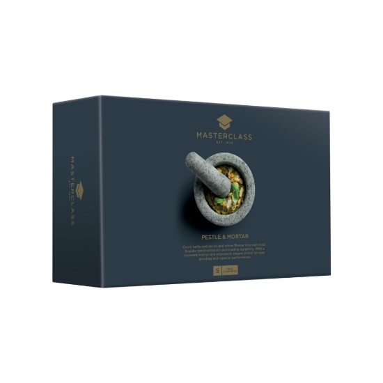 Kitchen Craft mozsár törővel, 12 cm, gránit, “MasterClass”