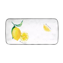 "Amalfi" téglalap alakú tál, 36 x 15,5 cm, porcelán - Nuova R2S