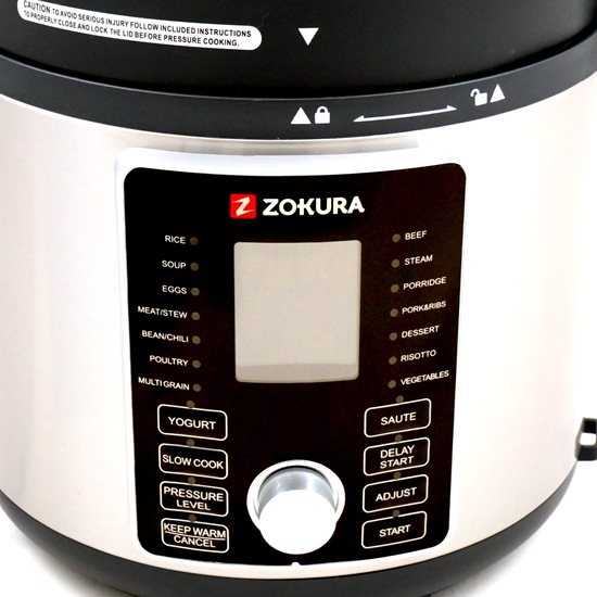 Zokura - Elektromos kukta, multifunkcionális,  5,6 L, 1500 W 