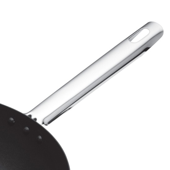 MasterClass wok serpenyő, szénacél, 35,5 cm