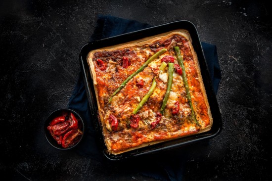 Kitchen Craft sütőtepsi, acél, 23 x 23 cm, “MasterClass”