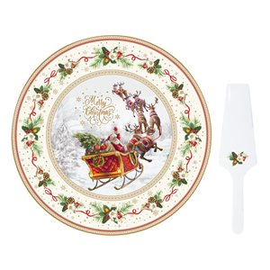 Nuova R2S -  32 cm-es "Christmas Time" tortatál lapáttal
