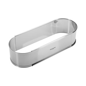 Westmark - 27-40 cm -es állítható; ovális rozsdamentes acél sütőforma