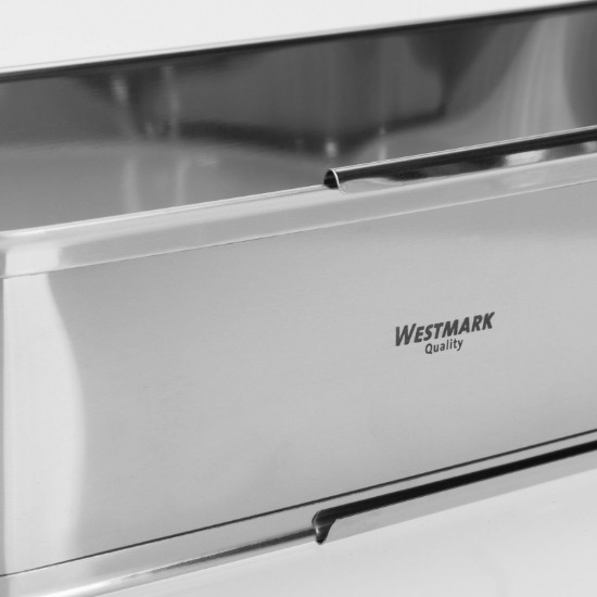Westmark - 27-40 cm -es állítható; ovális rozsdamentes acél sütőforma