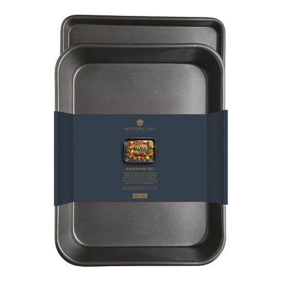Kitchen Craft 2 db sütőtepsi készlet, "MasterClass"