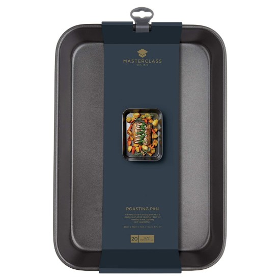 Kitchen Craft sütőtepsi, acél, 39 x 28 cm, "MasterClass"