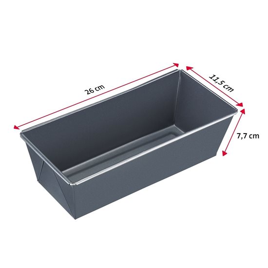 Westmark -  25 x 11,5 cm -es acél sütőtepsi