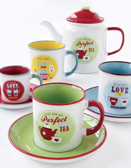 Nuova R2S porcelán bögre 300 ml "All you need is love and Coffee"