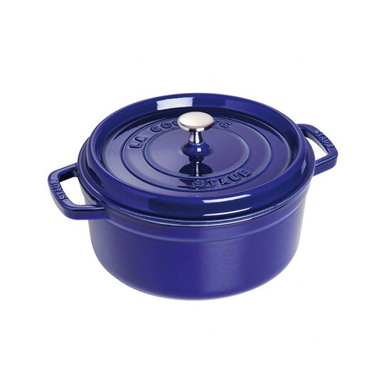 Staub cocotte fazék, öntöttvas,  26 cm/5,2 l, Dark Blue