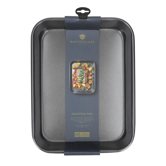 Kitchen Craft sütőtepsi, acél, 34 x 26 cm, "MasterClass"