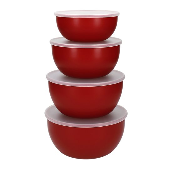 KitchenAid - Empire Red - 4 db fedeles készítmény tároló készlet