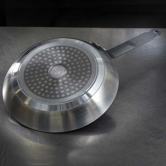 de Buyer - 28 cm-es "Choc Resto Induction" tapadásmentes serpenyő, Sárga nyéllel
