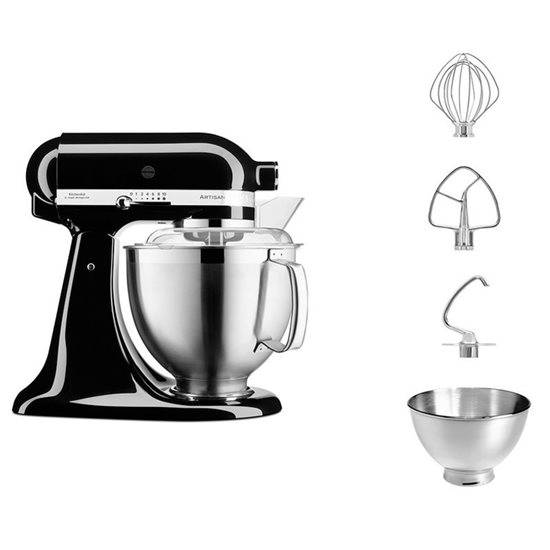 KitchenAid - 4,8 L - es / 185-ös modell - Onyx Black - Artisan keverő