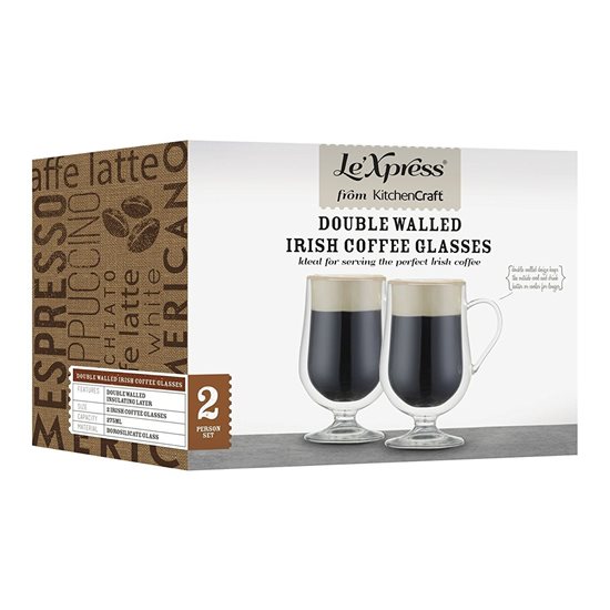 Kitchen Craft lE’XPRESS 2 darabos kávéscsésze készlet 275 ml