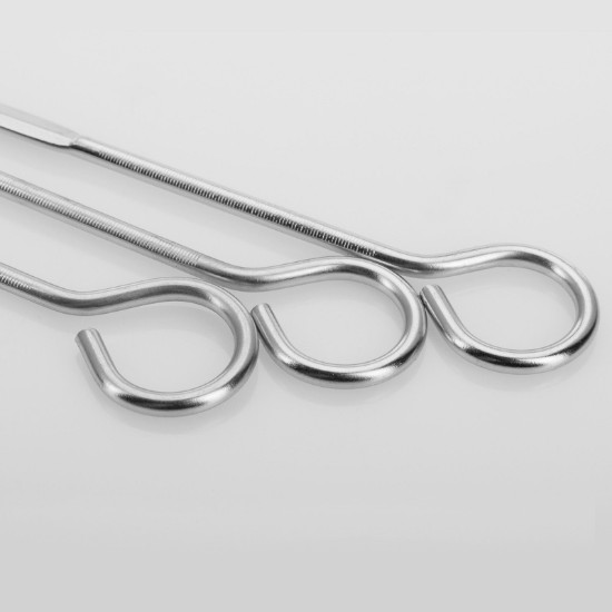 Készlet 3 rozsdamentes acél nyárs, 37 cm - Westmark