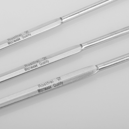 Készlet 3 rozsdamentes acél nyárs, 37 cm - Westmark