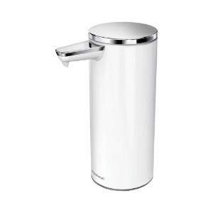 Simplehuman - Fehér rozsdamentes acél - 266 ml -es folyékony szappan adagoló érzékelővel