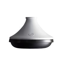 Tajine "Delight" 27,5 cm/2 l, <<White&slate>> - Emile Henry