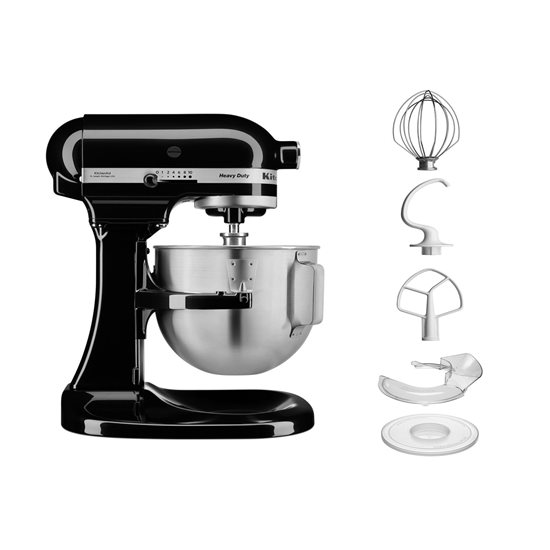 KitchenAid - 4,8 literes ~ Onyx Black ~ Professional Heavy Duty, konyhai keverő