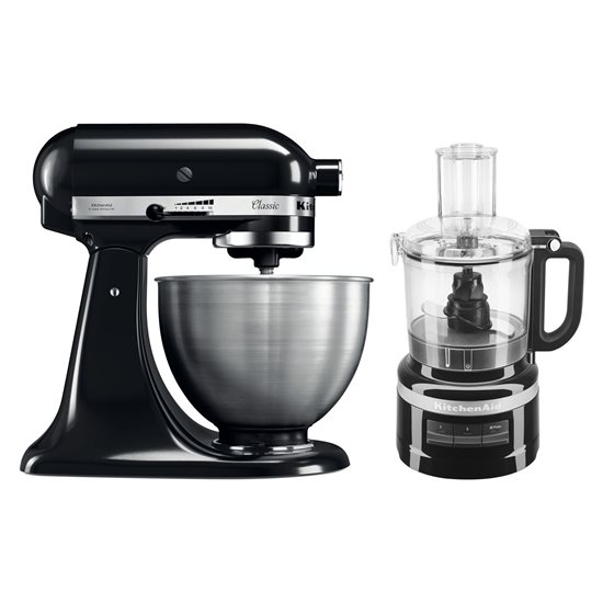 4,3 literes Classic@ álló mixer és 1,7 literes konyhai robotgép készlet, Onyx Black - KitchenAid