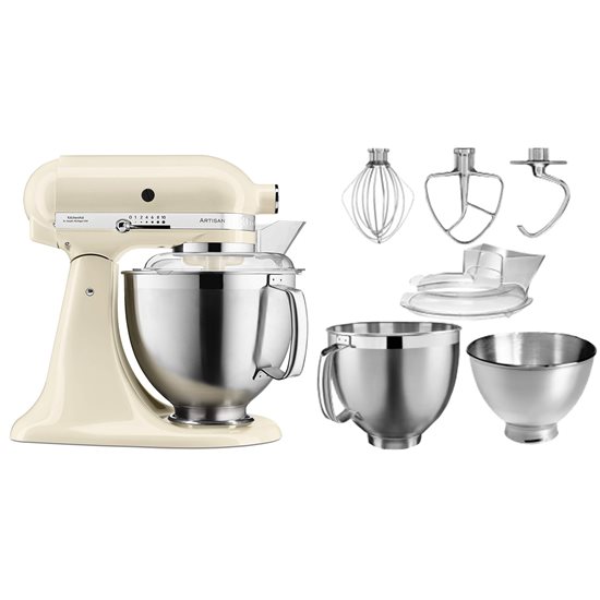 KitchenAid - Artisan Robotgép, 4.8L, 185-ös modell, Almond Cream