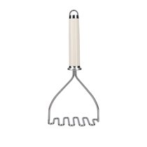 Kézi püréprés, 26 cm, rozsdamentes acél, Almond Cream - KitchenAid