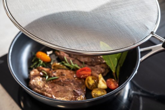 Fröccsenés elleni védelem, 33 cm, rozsdamentes acél - Kitchen Craft gyártmánya