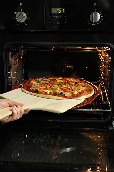 Emile Henry pizza tepsi 30 cm, Charcoal