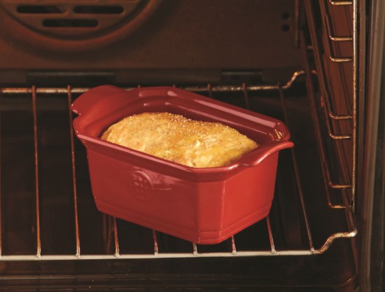 Emile Henry terrine edény 19x12cm/0,6 l,  Burgundy