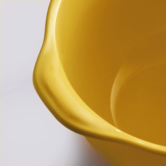 Emile Henry Sütőtál, kerámiá, 14 cm/0,55 l, Provence Yellow