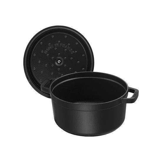 Staub cocotte fazék 16 cm / 1,2 l, Black Matte