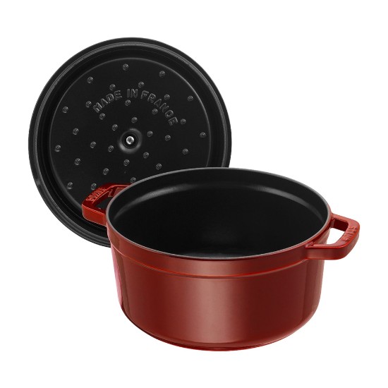 Staub - Cocotte fazék, öntöttvas, 24 cm/3,8L, Grenadine 