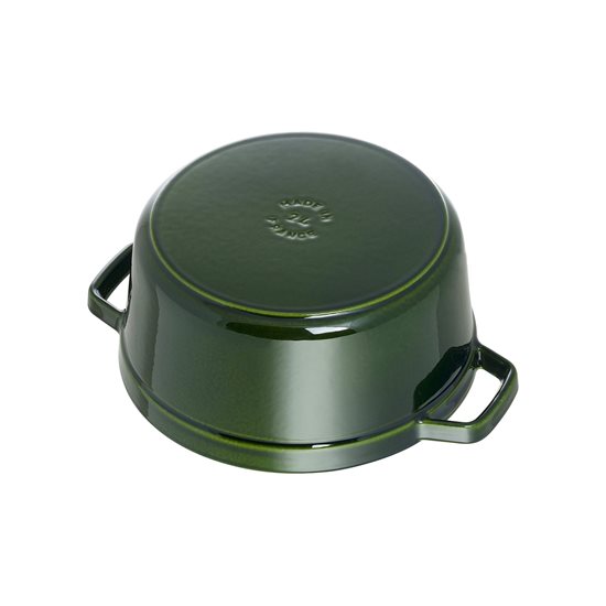 Staub - Cocotte fazék, öntöttvas, 22cm/2,6L, Basil