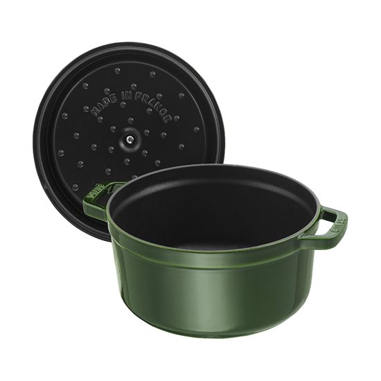 Staub - Cocotte fazék, öntöttvas, 22cm/2,6L, Basil