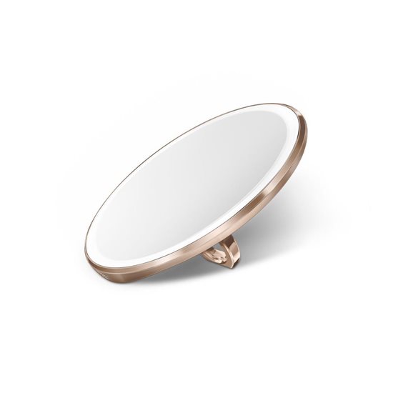 simplehuman Zsebtükör szenzorral1 10,4 cm, Rose Gold