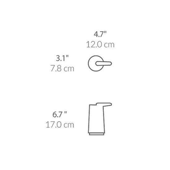 simplehuman - Polished- 295 ml -es szappan adagoló érzékelővel