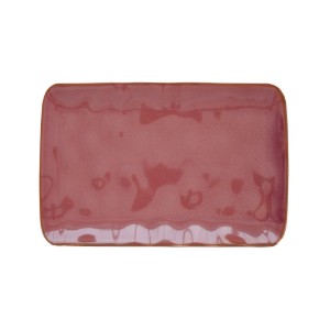 Porcelántál, 27 x 19 cm, "Interiors Burgundy" - Easy Life