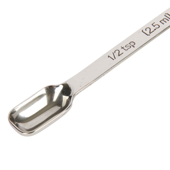 Kitchen Craft 6 darabos mérőkanál készlet, rozsdamentes acél, “MasterClass”