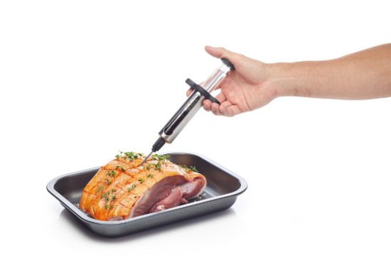 Kitchen Craft konyhai fecskendő 45 ml, rozsdamentes acél, “MasterClass”