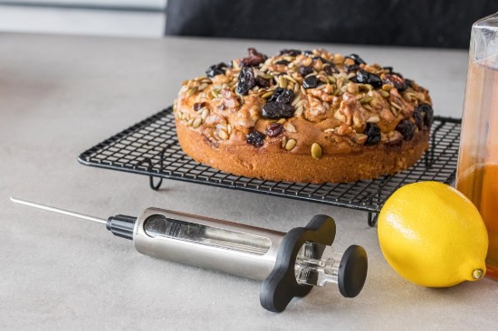 Kitchen Craft konyhai fecskendő 45 ml, rozsdamentes acél, “MasterClass”