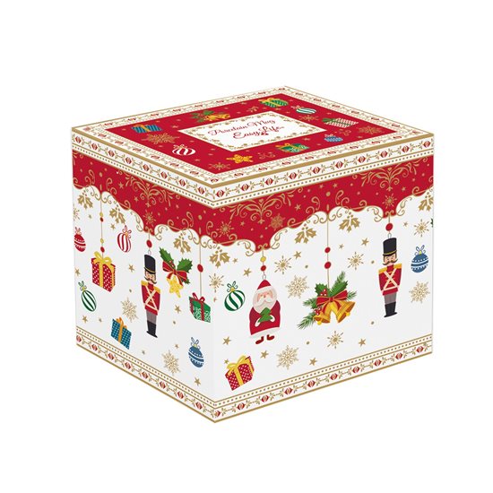 Nuova R2S - 370 ml -es  "CHRISTMAS ORNAMENTS" porcelán bögre