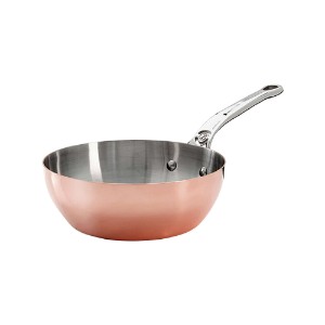 Pirítós serpenyő sautle 24 cm/3.1 l "Inocuivre", réz-rozsdamentes acél - de Buyer