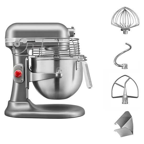 KitchenAid - Silver / Ezüst  - 6,9 literes "professzionális" keverő