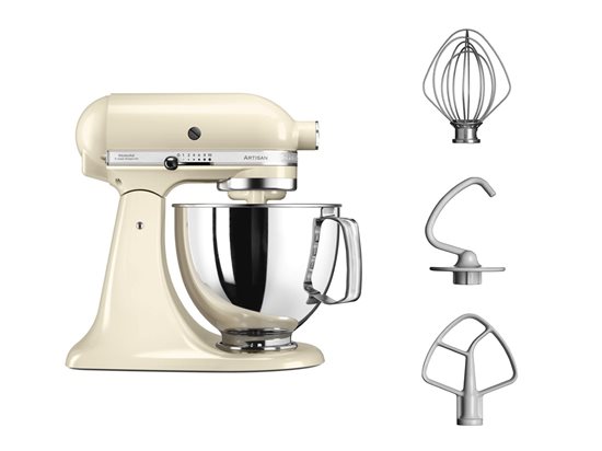 KitchenAid - 4,8 L - es / 125-ös modell - Almond Cream - Artisan keverő 