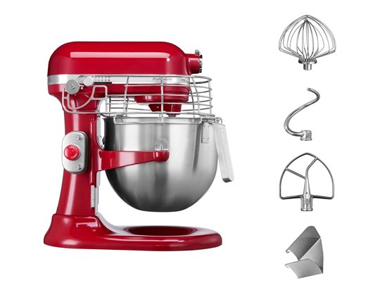 KitchenAid - Empire Red - 6,9 literes  "professzionális" keverő 