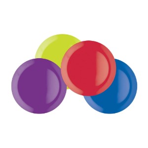 Colourworks 4 darabos tányérkészlet, 23 cm