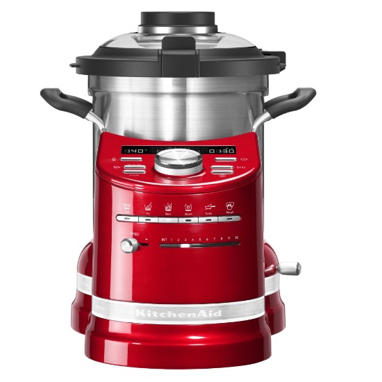 KitchenAid - Elektromos főzőedény, 1500 W, Artisan, Empire Red 